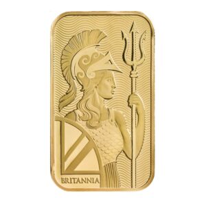 Britannia 10g Gold Bullion Minted Bar